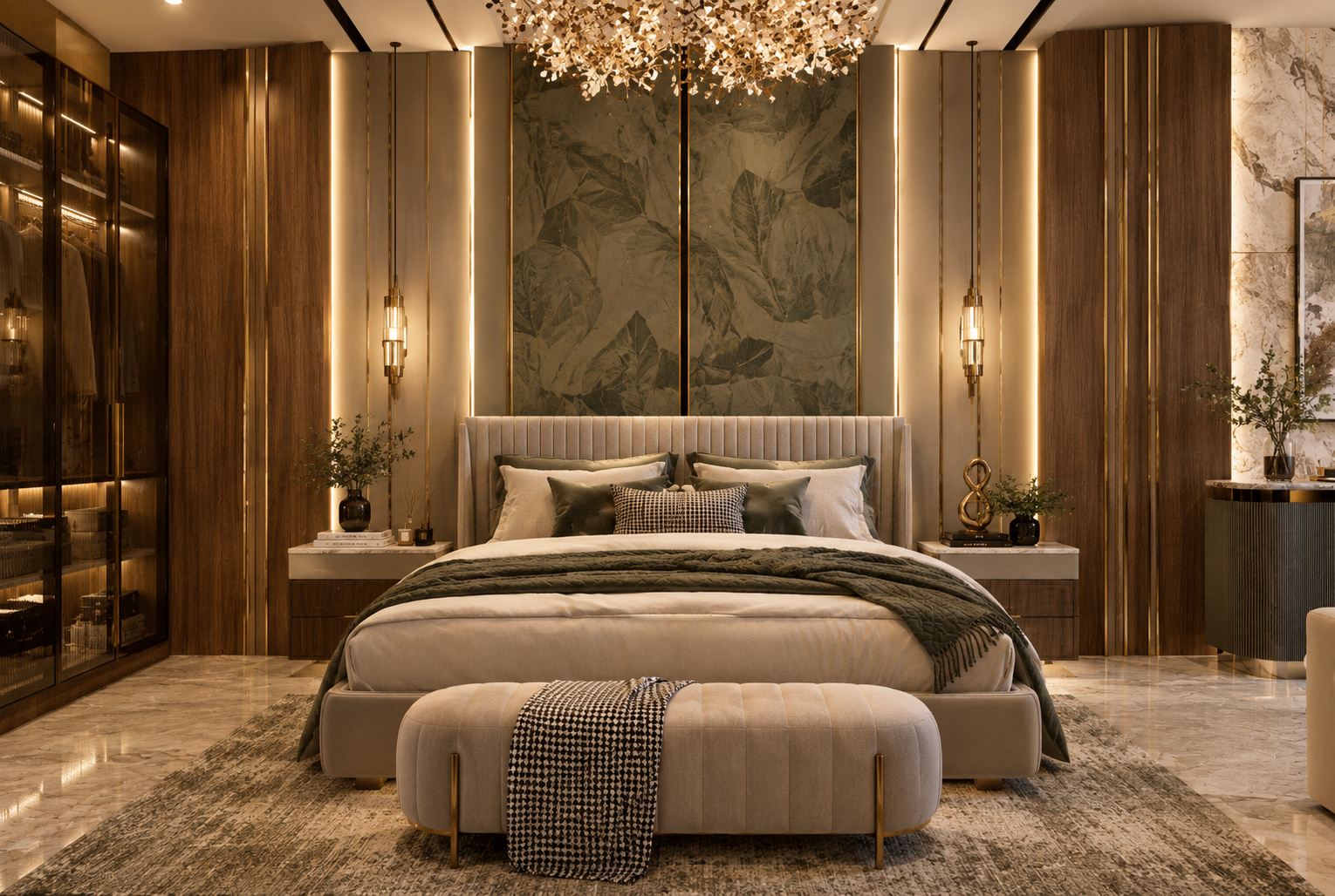City apartment interior